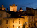 Medieval Town of Uzes Illuminated at Dusk Photographie par Glenn Beanland
