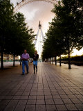 London Eye at Sunset Photographic Print by Orien Harvey