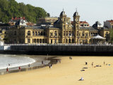 Old Casino on Bahia La Concha, Donostia - San Sebastian Photographic Print by Philip Game
