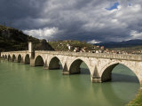 Mehmed Pasa Sokolovic Bridge over the Drina River Photographic Print by Patrick Horton