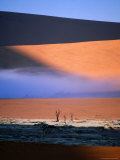 Sand Dune in Dead Valley Fotografie-Druck von Frans Lemmens