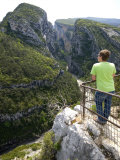 Gorges Du Verdon from Point Sublime Photographie par Glenn Beanland