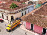 Overhead View of Granada's Colonial Buildings and Crossroads Photographic Print by Uros Ravbar
