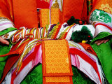 Detail of Traditional Costume at the Jidai Matsuri Festival Photographie par Frank Carter