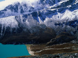 Dudh Pokhari Viewed from the Descent of Gokyo Ri, Everest Region Photographic Print by Chris Klep