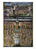 New College, Oxford, and its One Hundred Clerics, c.1453 Giclee Print