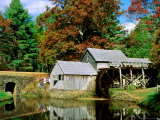 Mabry Mill Near Meadows of Dan Photographic Print by Dennis Johnson