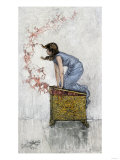 Pandora Atop the Opened Box of Evils Giclee Print