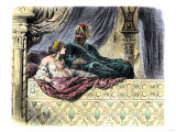 Schahriar Hearing One of the 1001 Nights Stories from Sheherazade Giclee Print