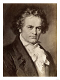 Ludwig van Beethoven Giclée-tryk Ludwig van Beethoven Giclée-tryk