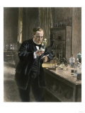 Louis Pasteur in His Laboratory Lámina giclée Louis Pasteur in His Laboratory Lámina giclée