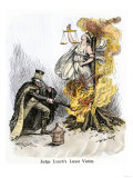 Justice Burned, Entitled Judge Lynch's Latest Victim Giclee Print