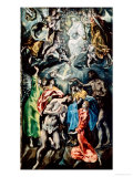 Baptism of Christ Giclee Print by El Greco 