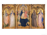 Polyptych Giclee Print by Lorenzo Monaco