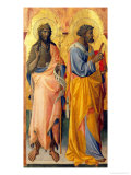 Saints John the Baptist and Peter Giclee Print by Giovanni dal Ponte