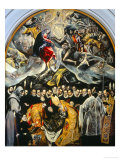 The Burial of the Count of Orgaz Giclee Print by El Greco 