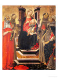 Sacra Conversazione Giclee-trykk av Francesco Botticini Sacra Conversazione Giclee-trykk av Francesco Botticini