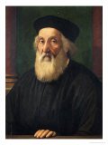 Portrait of Baldo Magini Wydruk giclee autor Ridolfo Ghirlandaio