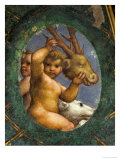 Putti with Stag's Head Giclee Print by Correggio 