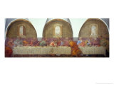 Laatste avondmaal Gicléedruk van Francesco Di Cristofano Franciabigio