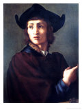 Portrait of a Goldsmith reproduction procédé giclée par Jacopo da Carucci Pontormo