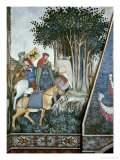 Hunting Scene Giclee Print by Giacomo Jaquerio