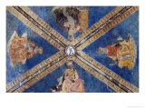 Ceiling of the Main Chapel Giclee-trykk av Alesso Baldovinetti Ceiling of the Main Chapel Giclee-trykk av Alesso Baldovinetti