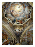 View of the Dome and of the Pendentive with Saint Hilary Lámina giclée por Correggio