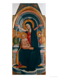 Madonna and Child Giclee-trykk av Neri Di Bicci