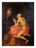 Saint Jerome Giclee Print by Jacopo da Carucci Pontormo