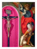 Saint Michael reproduction procédé giclée par Jacopo da Carucci Pontormo