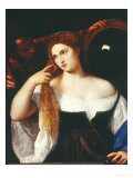 Title Unknown (Portrait of a Woman) Lámina giclée por Titian (Tiziano Vecelli)