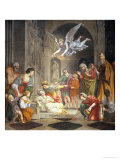 Martyrdom of Saint Cecilia reproduction procédé giclée par Domenichino 