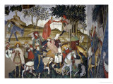 Gallant Scene Giclee Print by Giacomo Jaquerio