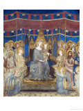 Maesta Giclée-tryk af Simone Martini Maesta Giclée-tryk af Simone Martini