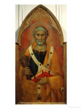 Saint Peter Giclée-tryk af Lippo Memmi Saint Peter Giclée-tryk af Lippo Memmi