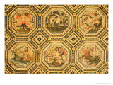 Coffered Ceiling Giclee Print by Bernardino di Betto Pinturicchio
