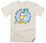 Garfield - Think Globally T-shirts