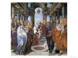 Presentation of the Virgin in the Temple Giclee Print by Sodoma 