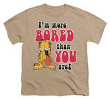 Youth: Garfield - More Bored T-Shirt
