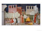 Scenes from the Life of Saint Sylvester: the Saint Bringing the Magi Back from the Dead Giclee Print by Maso di Banco 