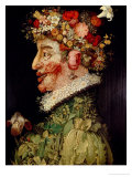 Forår Giclée-tryk af Giuseppe Arcimboldo Forår Giclée-tryk af Giuseppe Arcimboldo