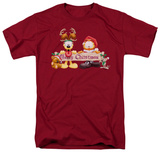 Garfield - Christmas Banner Shirts
