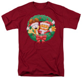 Garfield - Christmas Wreath T-shirts