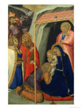 Adoration of the Magi (stained glass) Reproduction procédé giclée par Pietro Lorenzetti