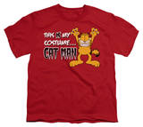 Youth: Garfield - Cat Man Shirts