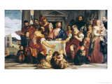 Cena in Emmaus Giclée-Druck von Paolo Veronese