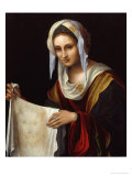 Saint Veronica reproduction procédé giclée par Lorenzo Costa