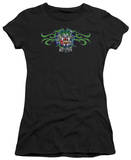 Juniors: Lethal Threat - Green Tribal Clown T-shirts