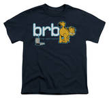 Youth: Garfield - Be Right Back T-shirts
